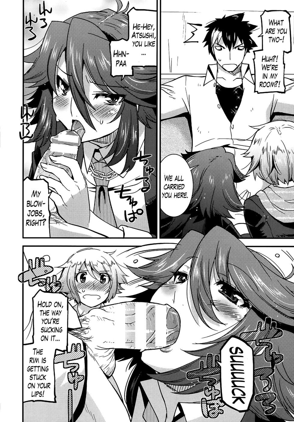 Hentai Manga Comic-Namaiki Oppai Banchou (Banka-Love)-Chapter 7 vs 7.5-6